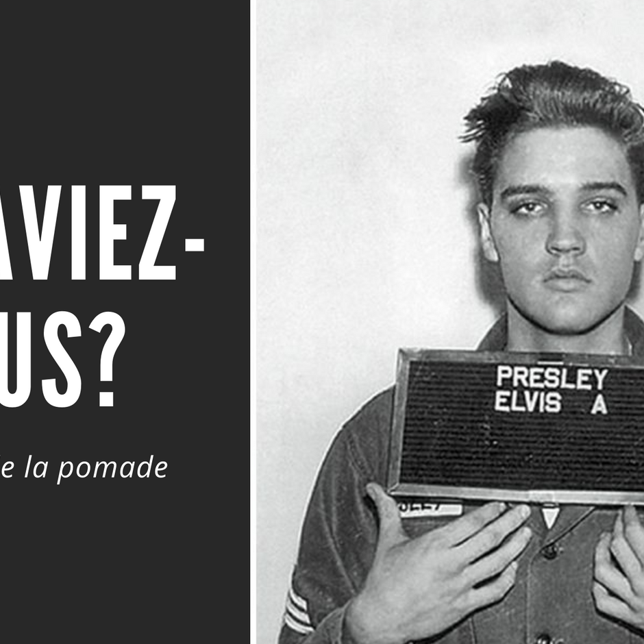 Le Saviez-Vous? L'histoire de la pommade