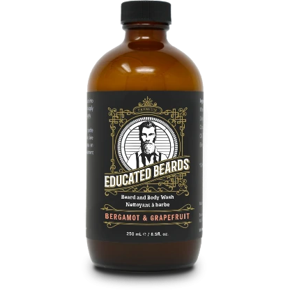 Educated Beard - Nettoyant à Barbe - Bergamote et Pamplemousse