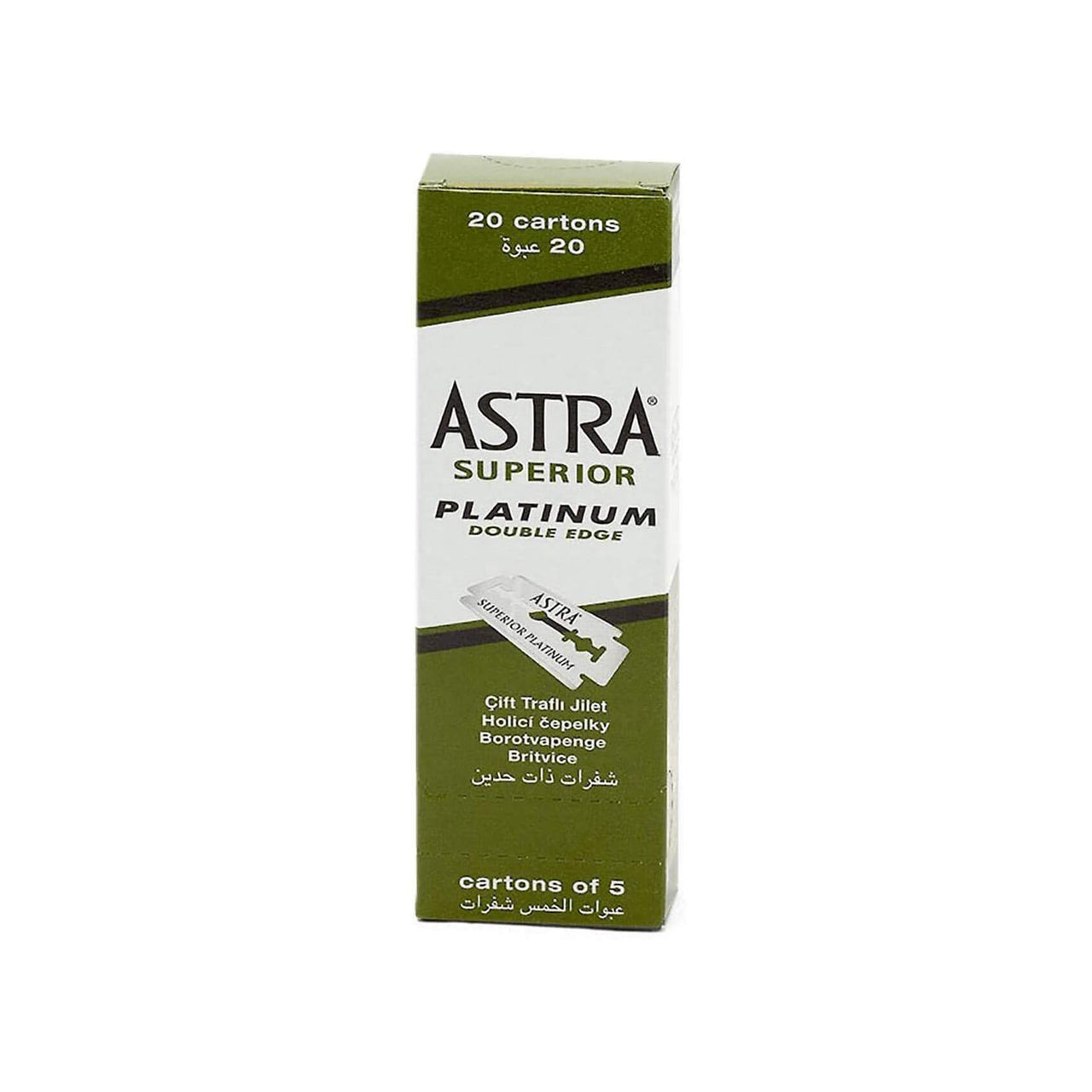 Astra - Double Edge - Razor blades 100 count